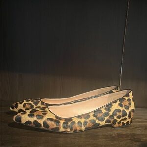 J. Crew Leopard Print Flats
